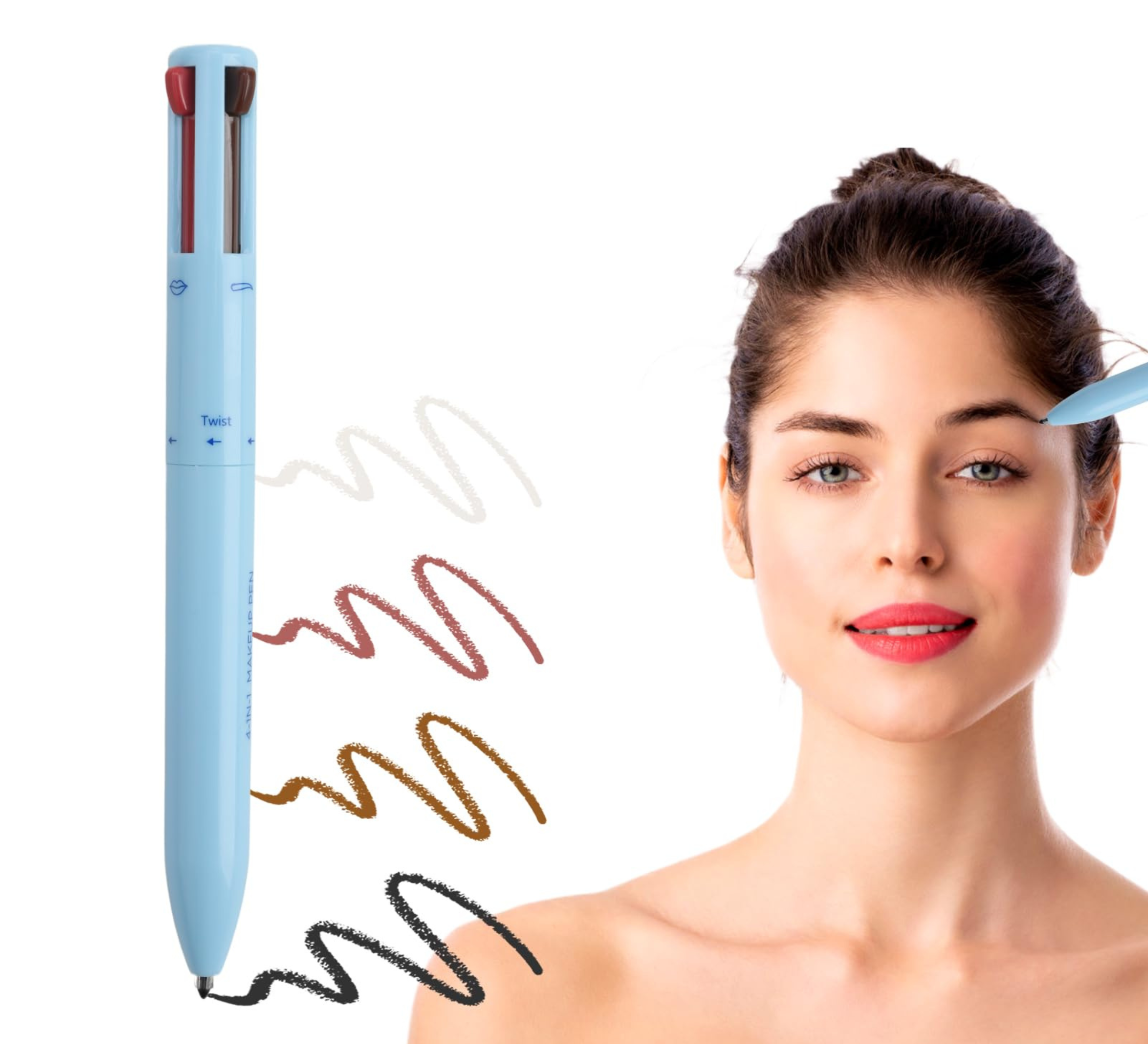 Eyeliner 4-en-1 Multicolore Waterproof – Regard Intense Longue Tenue